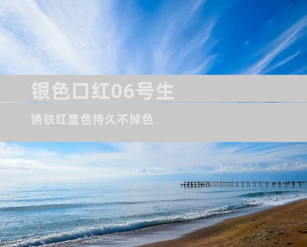 银色口红06号生锈铁红显色持久不掉色